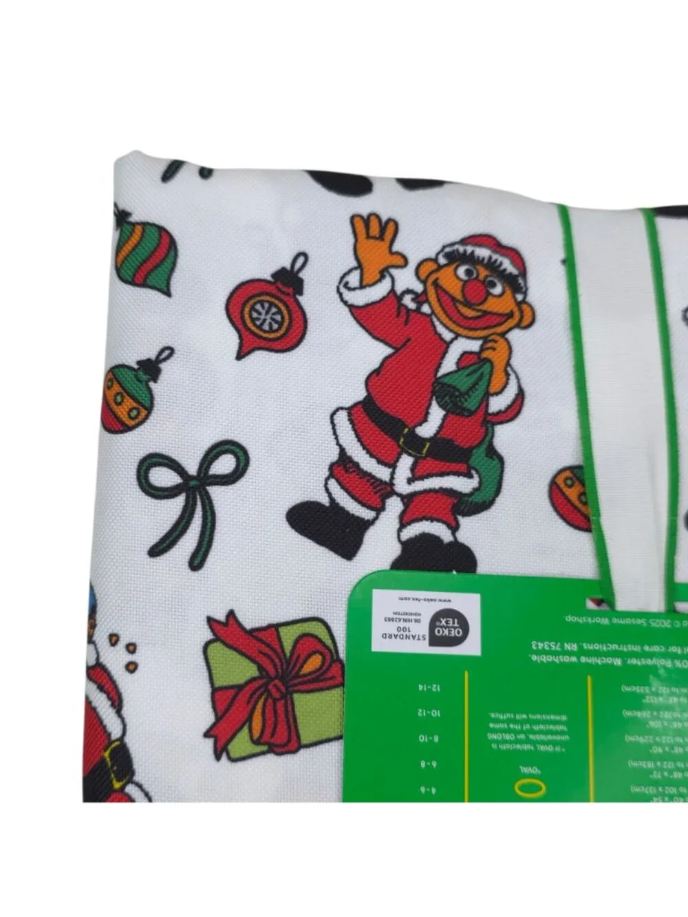 Sesame Street Christmas Tablecloth 60